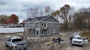 Ocala Duplex Construction Progress-Exterior Finishing